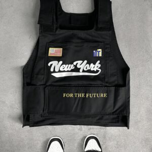 Men's Black Utility Vest