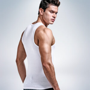 Men's Summer Fashionable Slim Fit Bodybuilding Bottoming Shirt