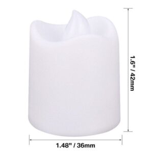 24PCS Led Tea Lights Candles LED FLAMELESS Battery Operated Wedding Party UK