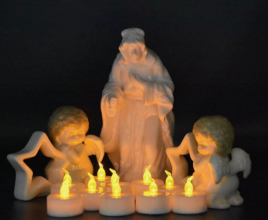 24PCS Led Tea Lights Candles LED FLAMELESS Battery Operated Wedding Party UK - Image 8