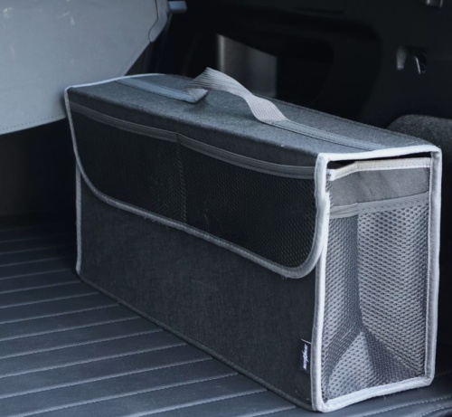 Portable Car Storage Box Foldable Car Trunk Storage Bag Storage Organizer Bag UK - Image 4