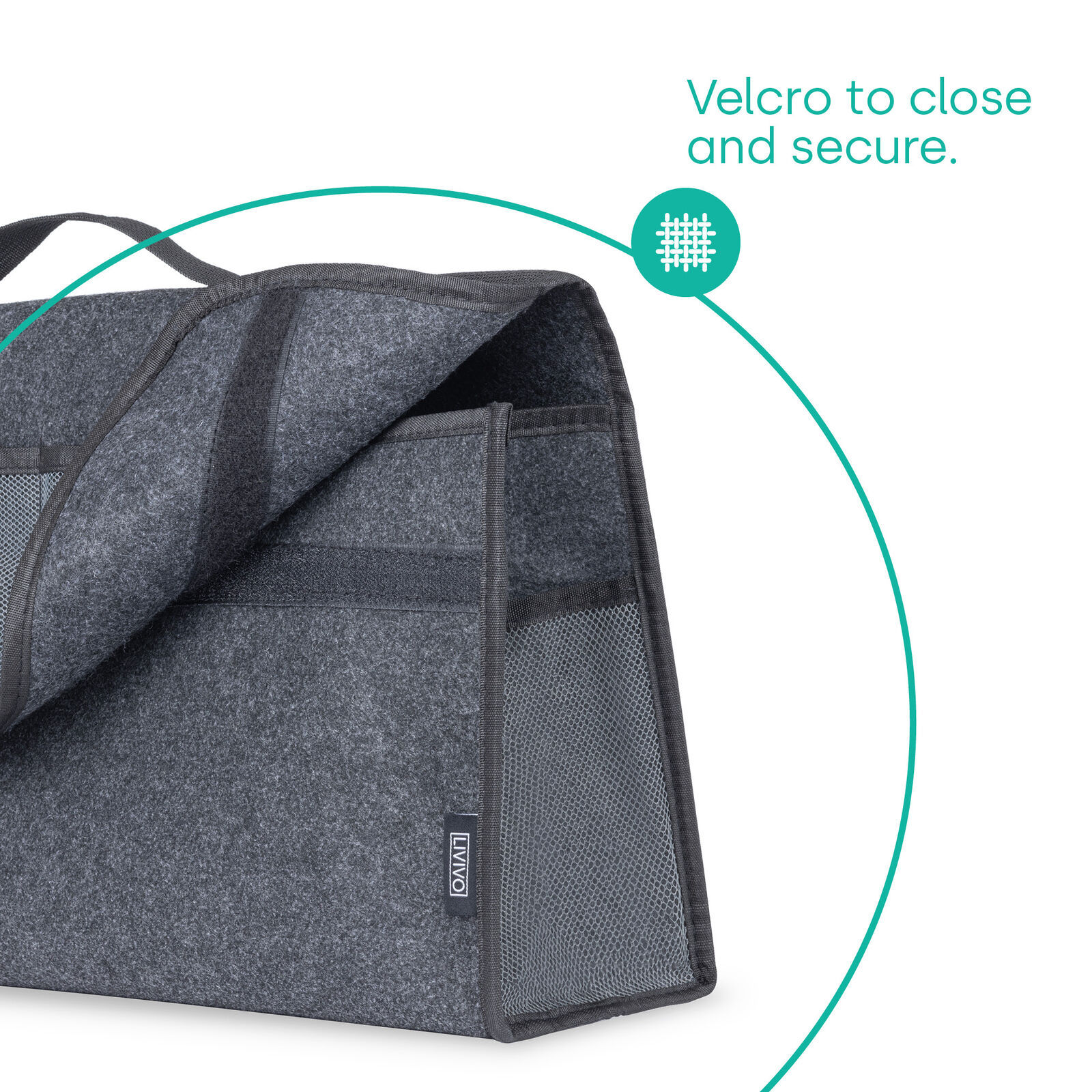 Portable Car Storage Box Foldable Car Trunk Storage Bag Storage Organizer Bag UK - Image 5