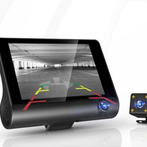 1080P High-definition Three-record Driving Recorder