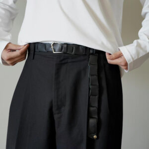 Men's Special-shaped Buckle Stitching Pant Belt