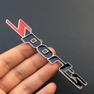 Metallic Personality SPORTS TURBO Decorative Car Logo