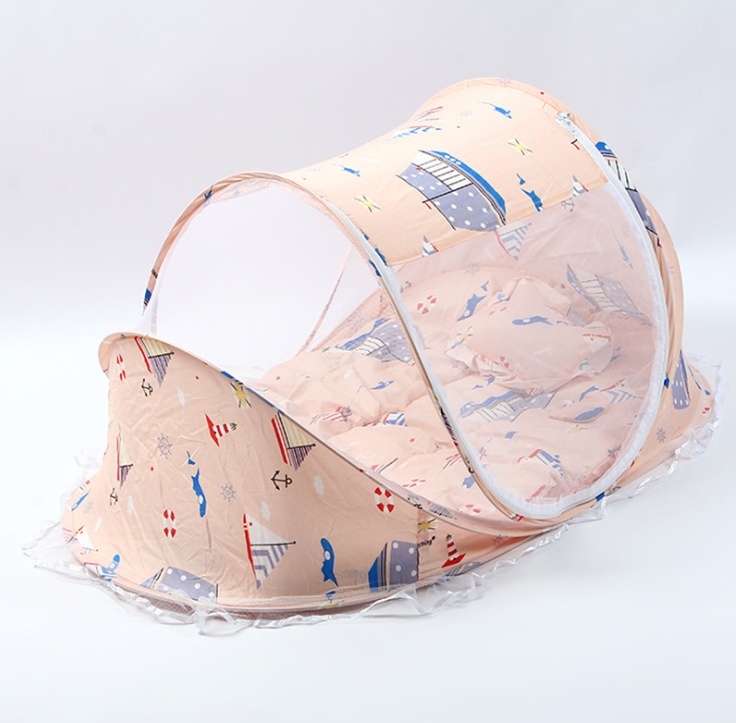 Foldable Baby Bed Net With Pillow Net 2pieces Set - Image 8