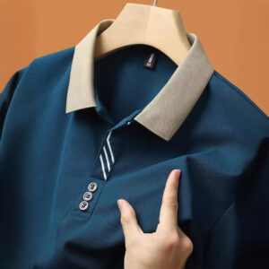 Men's Short-sleeved T-shirt Lapel Polo Shirt