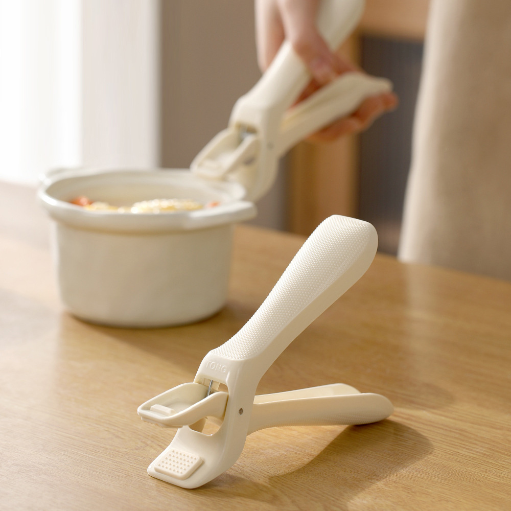 Anti-scalding Silicone Non-slip Take Bowl Clip Hot Plate Gripper, Stainless Steel Pot Clip Pan Gripper, Durable Bowl Holder Tongs Plate Retriever, Anti-scalding Dish Gripper - Image 7