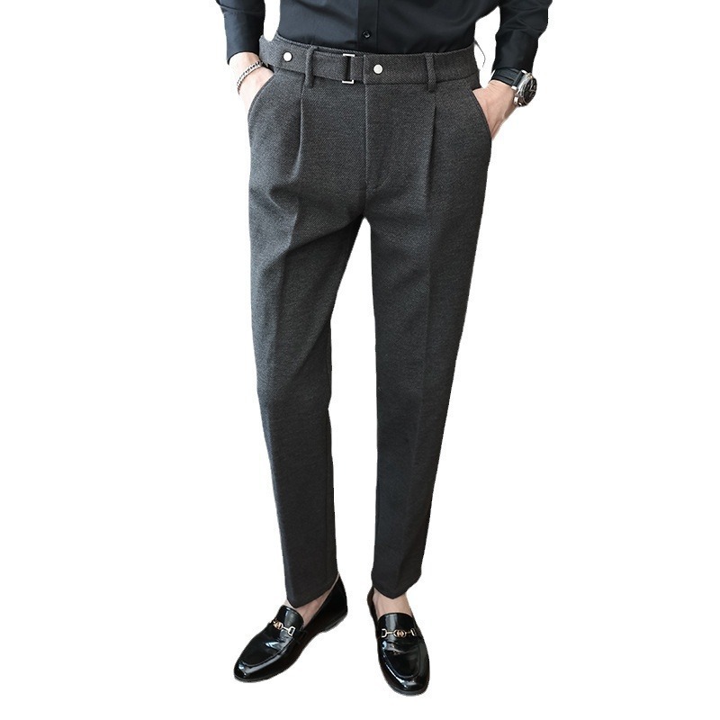 Suit Pants New Men's Thickened Casual Suit Pants - Image 5