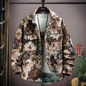Personality Casual Lapel Shirt Coat