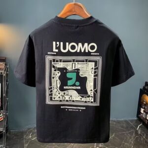 Men's Fashion Brand Summer Loose Half Sleeve