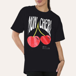 Ladies Cheri Printed Short Sleeve T-Shirt Top