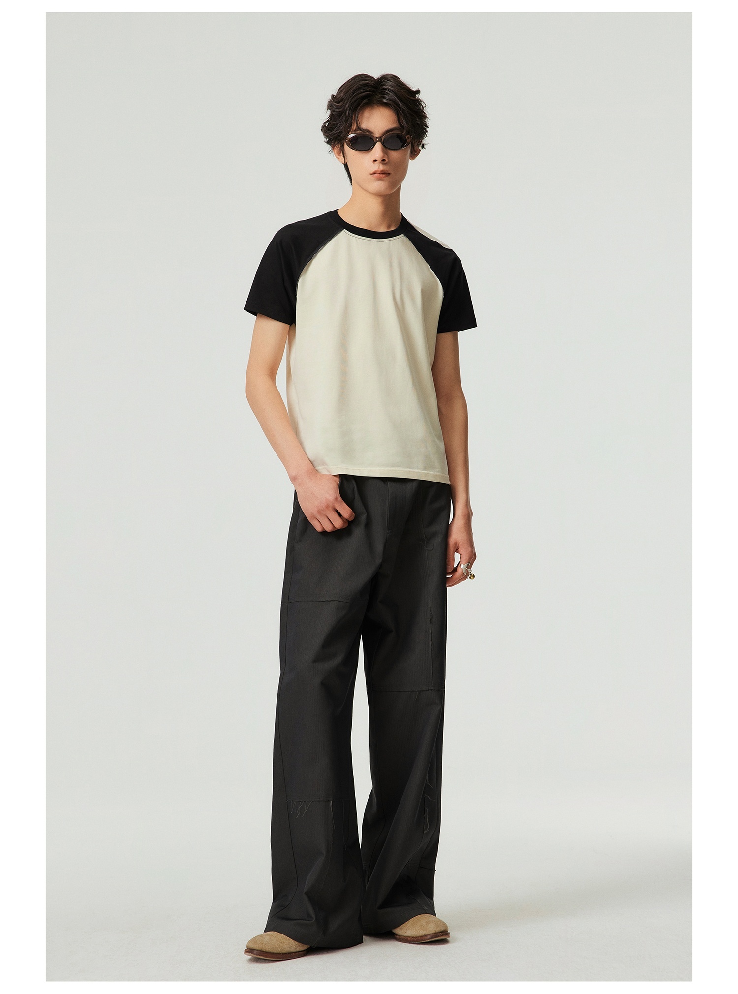 Heavy Round Neck Cultural T-shirt Advertising Shirt - Image 6