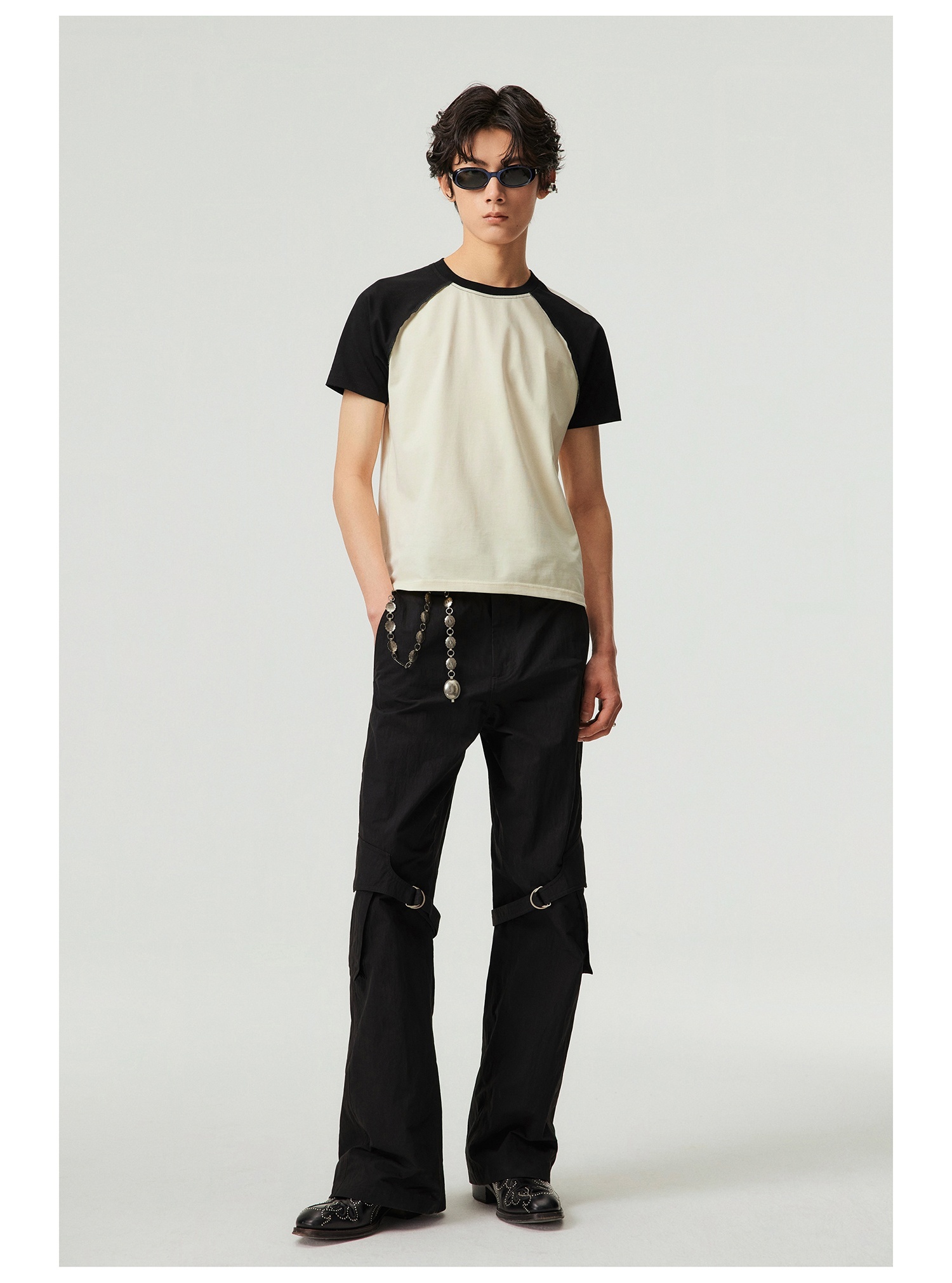 Heavy Round Neck Cultural T-shirt Advertising Shirt - Image 2