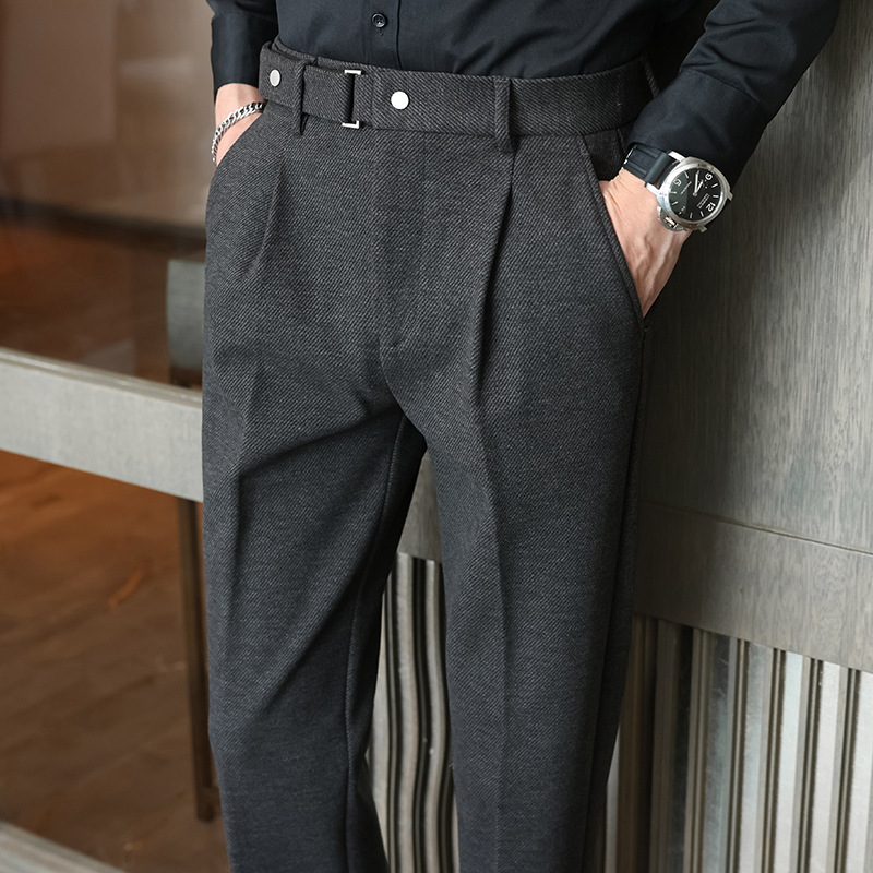 Suit Pants New Men's Thickened Casual Suit Pants - Image 6