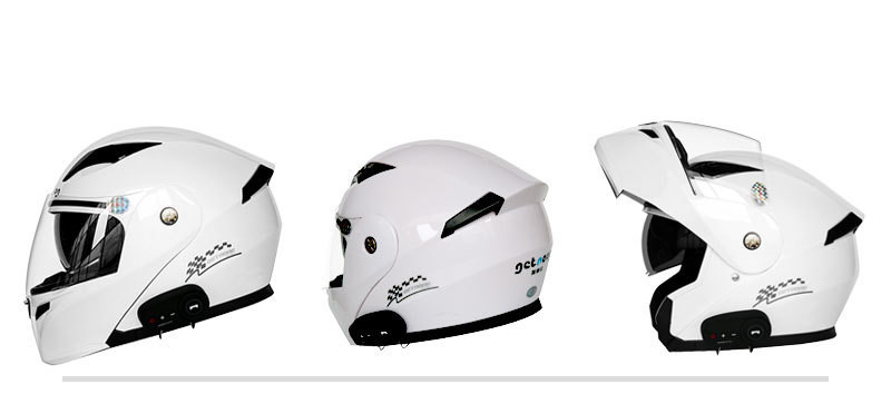 Motorcycle Bluetooth Helmet Motorcycle Helmet Comes with FM - Image 10